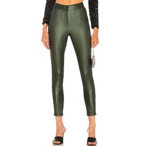 NWT Retrofete Lara Faux Leather Green Pant-sz Small